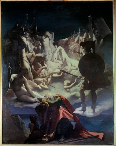 El sueño de Ossian. Ilustración de la ópera 