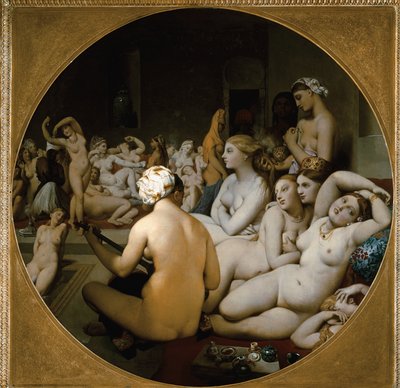 Baño turco de Jean Auguste Dominique Ingres