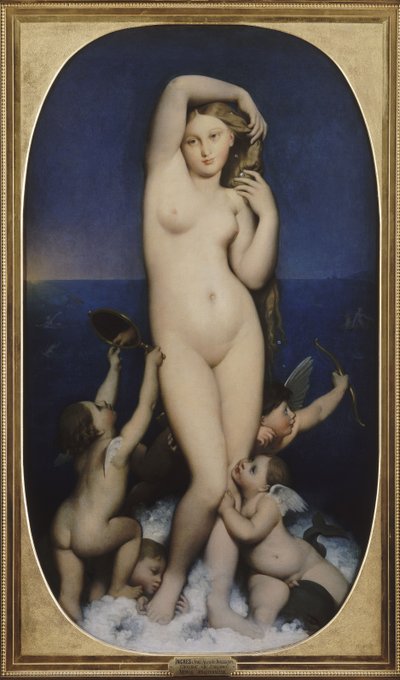 Venus Anadyomene de Jean Auguste Dominique Ingres