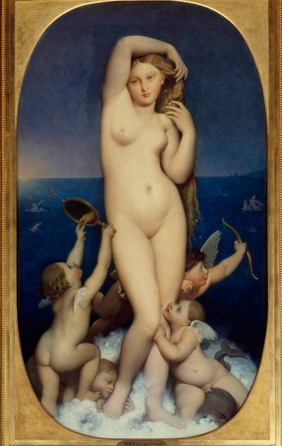 Venus Anadyomene de Jean Auguste Dominique Ingres