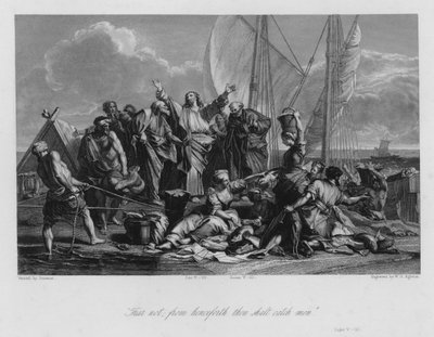 Pesca milagrosa, Lucas V de Jean Baptiste (after) Jouvenet