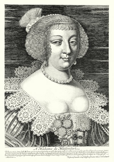 Madame de Maisonfort de Jean Baptiste Alexandre (after) Le Blond