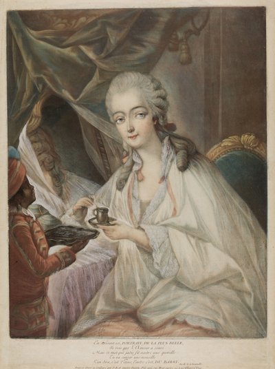 Madame du Barry de Jean Baptiste André Gautier Dagoty