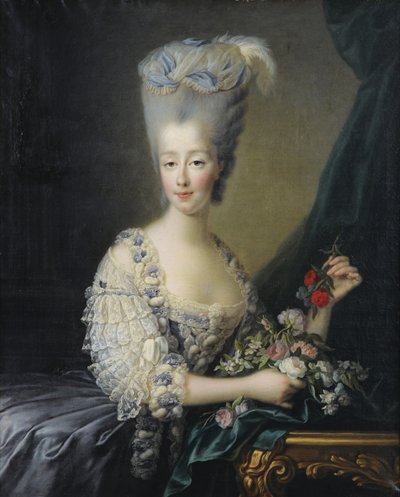 Princesa María Teresa de Saboya 1756-1805, Condesa de Artois de Jean Baptiste André Gautier Dagoty
