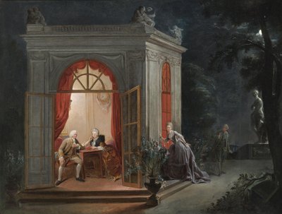 El Contrato de Matrimonio de Jean Baptiste André Gautier Dagoty