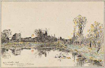 Paisaje de Jean Baptiste Antoine Guillemet