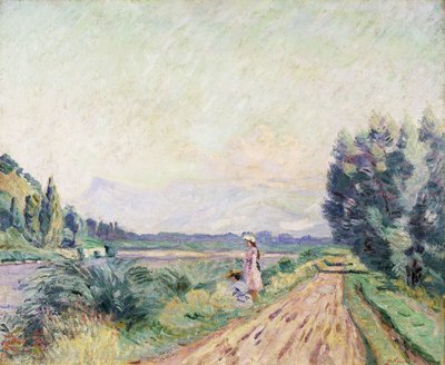 Orillas del Isère en Pontcharra de Jean Baptiste Armand Guillaumin
