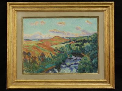 Paisaje en Creuze, Crozant de Jean Baptiste Armand Guillaumin