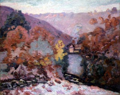 Paisaje en La Creuse, Bretaña, c.1910 de Jean Baptiste Armand Guillaumin