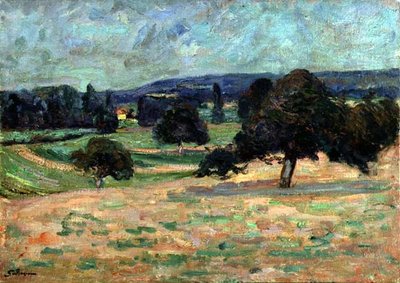 Paisaje en la Île de France, c.1895 de Jean Baptiste Armand Guillaumin