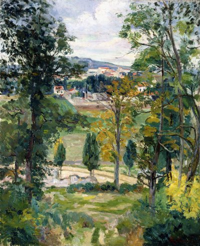 Paisaje de la Isla de Francia, c.1879 de Jean Baptiste Armand Guillaumin