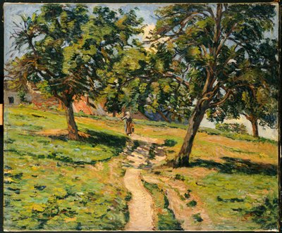 Camino en Damiette, c.1886 de Jean Baptiste Armand Guillaumin