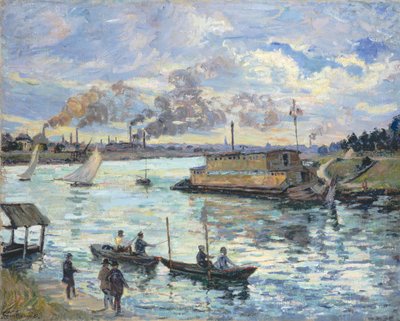 Escena del río, 1890 de Jean Baptiste Armand Guillaumin