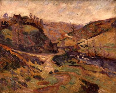 Río en un Valle de Jean Baptiste Armand Guillaumin