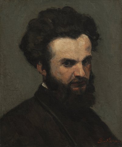 Autorretrato, c.1872-74 (óleo sobre tela) de Jean Baptiste Armand Guillaumin
