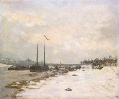 El muelle del Sena en los alrededores de París, 1873 de Jean Baptiste Armand Guillaumin