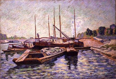 El Sena en Charenton-le-Pont, c.1885 de Jean Baptiste Armand Guillaumin