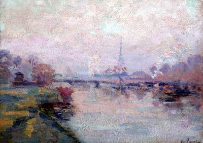 El Sena en París de Jean Baptiste Armand Guillaumin
