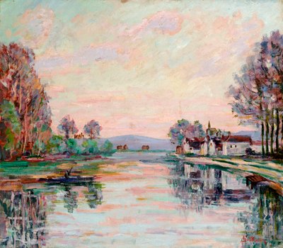 El Sena en Samois, c.1900 de Jean Baptiste Armand Guillaumin
