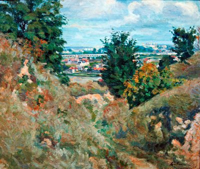 Valle cerca de París de Jean Baptiste Armand Guillaumin
