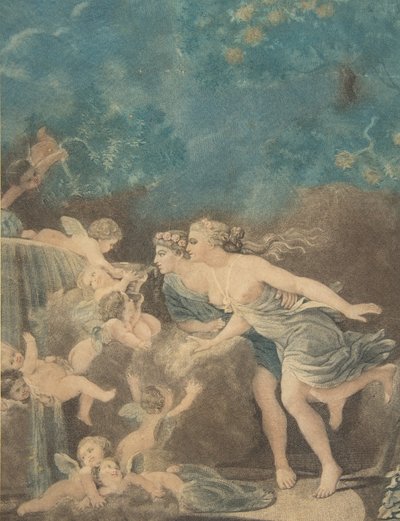 La Fuente del Amor, finales del siglo XVIII de Jean Baptiste Audebert