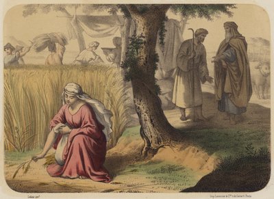 Rut en el campo de Booz de Jean Baptiste Auguste Leloir