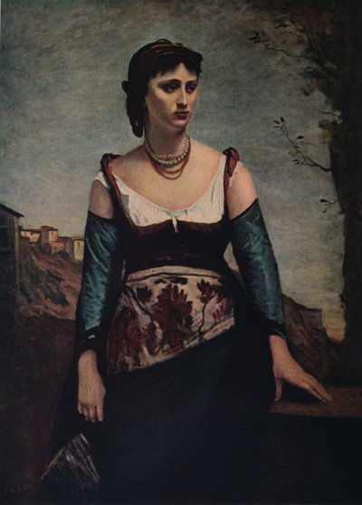 Agostina de Jean Baptiste Camille Corot