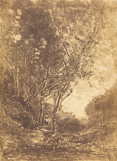 Emboscada de Jean Baptiste Camille Corot