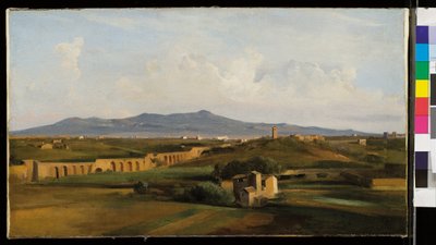 Acueducto en la campiña romana de Jean Baptiste Camille Corot