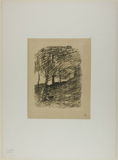 Bajo los árboles de Jean Baptiste Camille Corot
