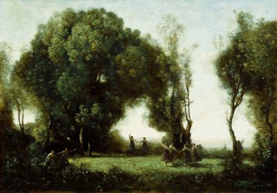 Danza de las Ninfas de Jean Baptiste Camille Corot