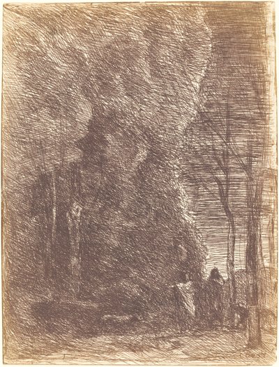 Dante y Virgilio de Jean Baptiste Camille Corot