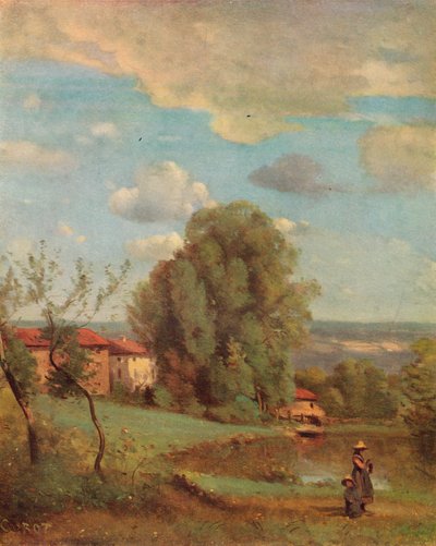 Dardagny, c1855 de Jean Baptiste Camille Corot