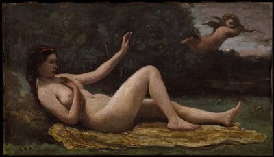 Evocación del Amor de Jean Baptiste Camille Corot