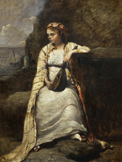Haydée de Jean Baptiste Camille Corot