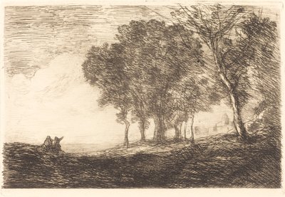 Paisaje Italiano de Jean Baptiste Camille Corot