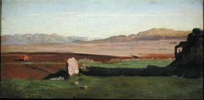 Paisaje italiano, c.1826 de Jean Baptiste Camille Corot