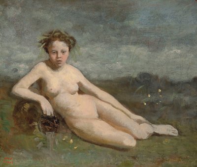La Fuente de Jean Baptiste Camille Corot