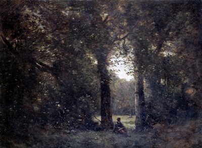 La clariana, recuerdo de la ciudad de Avray de Jean Baptiste Camille Corot