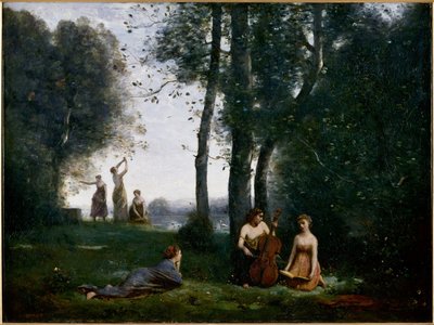 El Concierto Campestre de Jean Baptiste Camille Corot