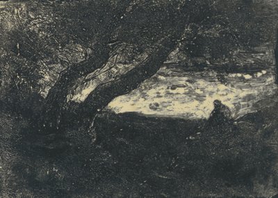 El soñador de Jean Baptiste Camille Corot