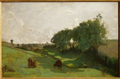 Le vallon - el valle ... de Jean Baptiste Camille Corot
