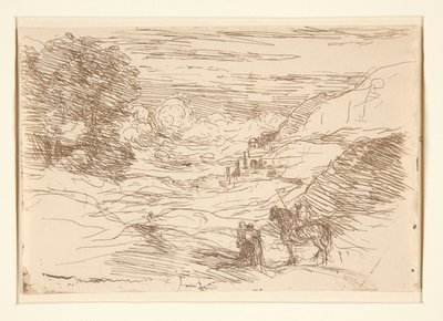 Les Paladins (Los caballeros errantes) de Jean Baptiste Camille Corot