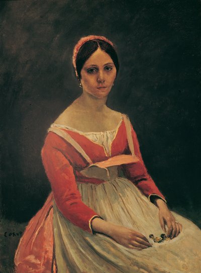 señora legois de Jean Baptiste Camille Corot