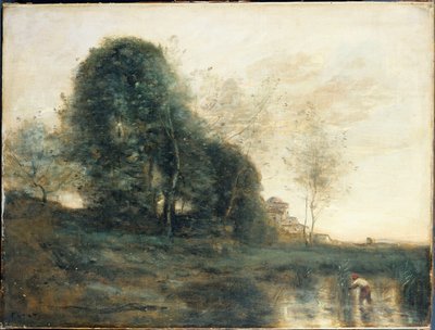 Memoria de Italia, c.1868-70 de Jean Baptiste Camille Corot