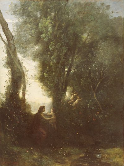 Mañana, 1865 de Jean Baptiste Camille Corot