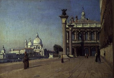 Mañana en Venecia de Jean Baptiste Camille Corot