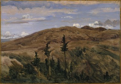 Montañas en Auvernia, 1841-42 de Jean Baptiste Camille Corot
