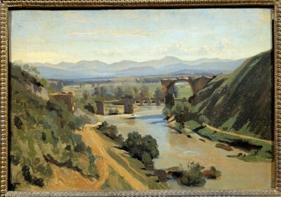 Puente de Narni cerca de Roma de Jean Baptiste Camille Corot