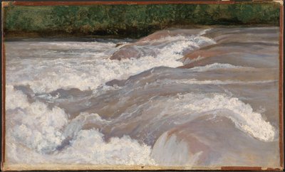 Norwegian Bokmål:  Elvestryk, Velino El Velino Sobre la Cascada de Terni de Jean Baptiste Camille Corot